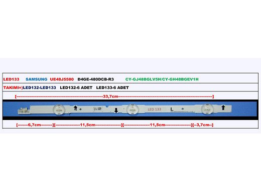 Диодни ленти комплект 12 бр/pcs D4GE-480DCA-R3 (DCB)