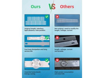 LED Backlight DRT3.0 47'' set-8 LED26-27