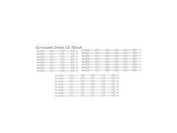 LED Backlight DRT3.0 70inch set-24 pcs LED429-31