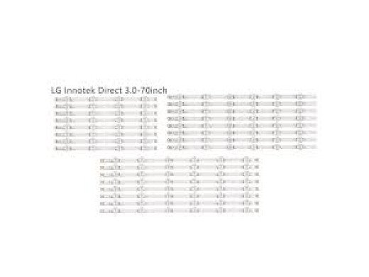 Диодни ленти 24 pcs/бр.LG Innotek DRT3.0_70inch