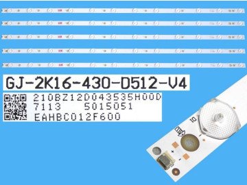 LED Backlight GJ-2K16-430-D512-V4 ES108 set5+tape