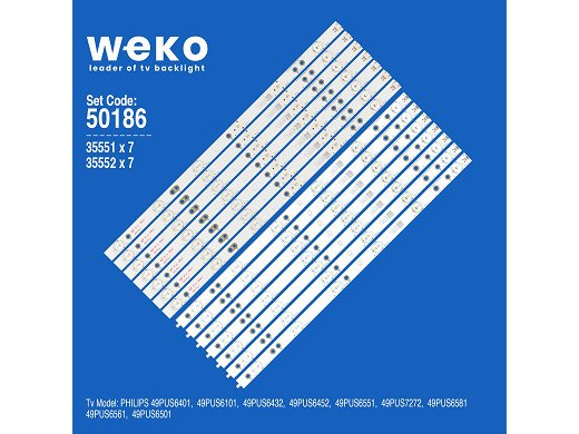 Диодни ленти комплект 14 pcs/бр. 49" LB-PF3030 GJD2P6C490712