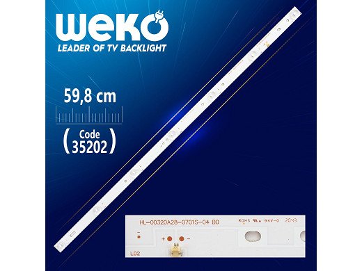 Диодни ленти 1 бр/pcLED806 HL-00320A28-0701S-02 A0