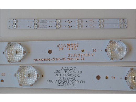 Диодни ленти комплект 2 бр/pcs  HL-3M236A28-0601S-01 A1 2x6 SET с лепенка