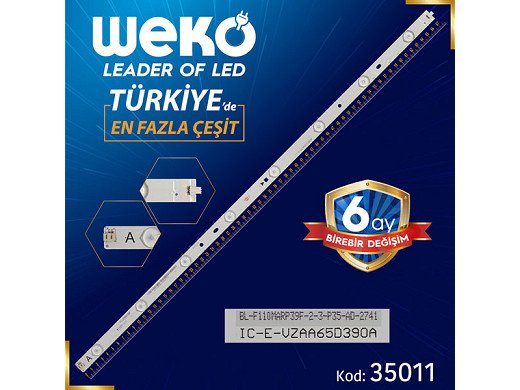 LED подсветка 1 (един) брой  IC-E-VZAA65D390A A-TYPE