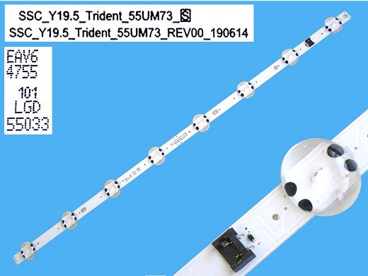 LED подсветка комплект LG 55'' Y19.5_ 55UM73/75