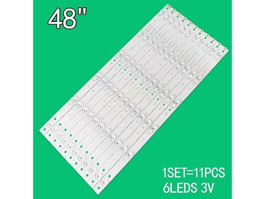 Диодни ленти комплект 11 бр/pcs MS48D06A-ZC14FG