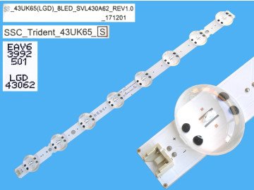 Диодни ленти комплект 3 бр/pcs SSC_43UK65_8LED_SVL430