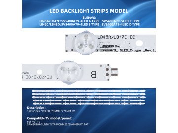 LED подсветка комплект 40" SVS400A79 , LTA400HM23