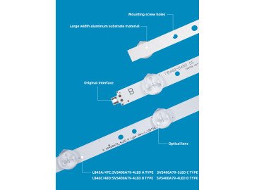 LED подсветка комплект 40" SVS400A79 , LTA400HM23