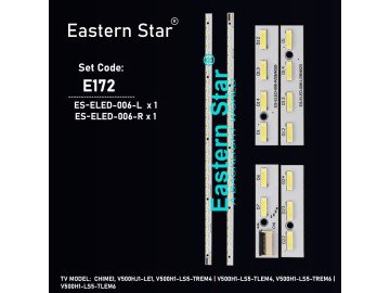 LED подсветка комплект V500H1-LS5-TLEM6  & V500H1-LS5-TREM6  с лепенка за прикрепване