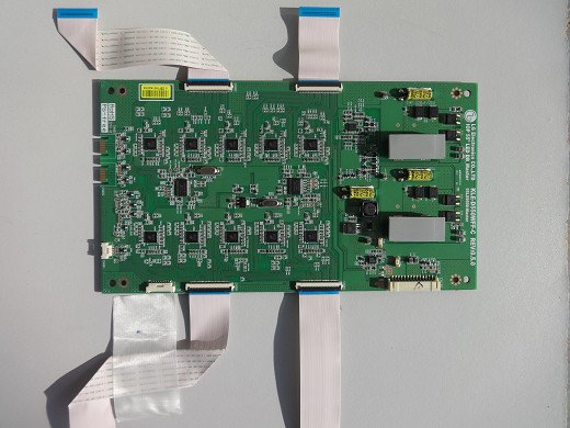 Платка LED  MASTER  KLE-D550WFF-C REV:0.5.0