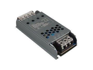 Захранващ блок за LED ултратънък метален  12V 12.5A ULTRA SLIM