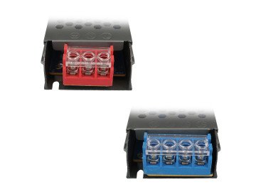 Захранващ блок 12V 25A с ултра тънък метален корпус