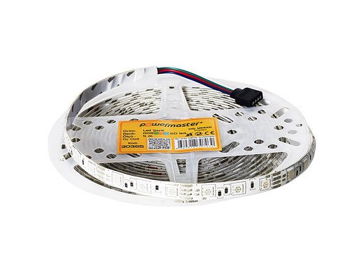 Диодна Силиконова лента 1бр.LED Strip 60 LEDS 5m RGB