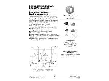 Интегрална схема  LM2903P  DIP-8