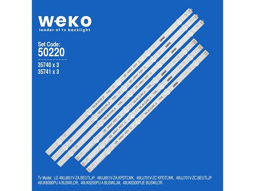 Диоднa лентa 1 бр/pcs LG INNOTEK 17Y 49INCH_B-TYPE LED_ARRAY
S_REV0.0_160718