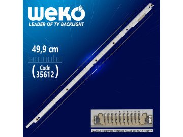 Led Backlight 2012SVS40 3D 56led RIGHT ELED1072