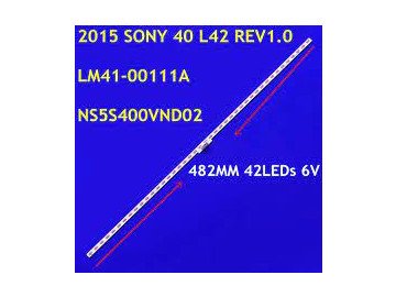 Led Backlight 2015 SONY 40 L42 REV1.0 LM41-00111A