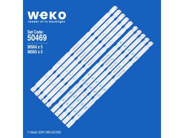 ДиоднИ лентИ комплект 10 бр/pcs  SAMSUNG_2015SONY55_FCOM_05_LEFT+RIGHT