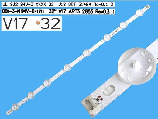 LED подсветка 1 (един) брой  32" 32INCH  V17 ART3 2855
