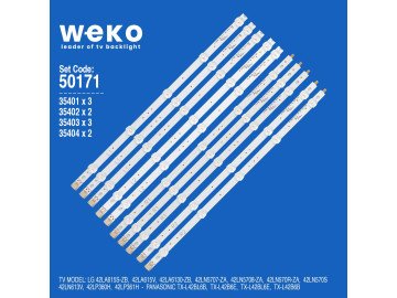 Led Backlight 42" ROW2.0 REV 1.0 AGF78326501 SET10