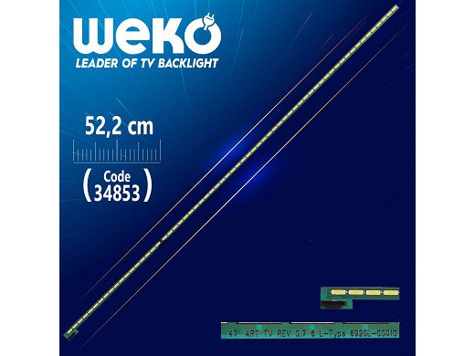 Диодна лента 1 бр/pc  47 INCH ART REV0.7 6920L-0001C L-TYPE