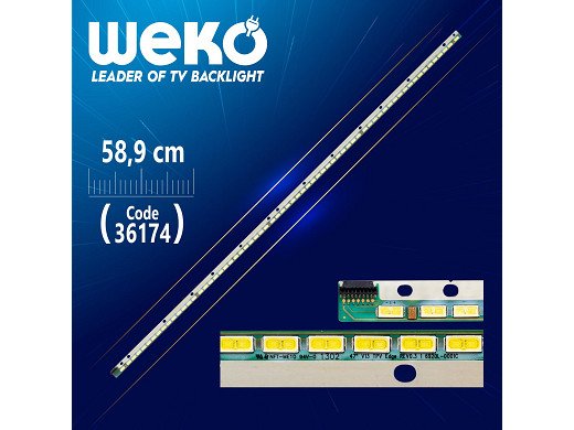 Диодна лента 1 бр/pc 47 INCH V13 TPV EDGE REV0.3