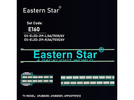 LED подсветка комплект 49'' V14 ART5 TV REV0.3