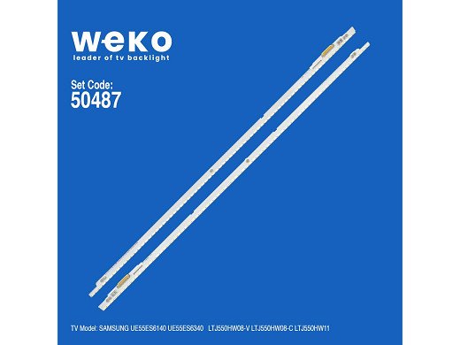 Диодни ленти комплект 2 бр/pcs 55NNB 3D-7032LED-MCPCB V2GE-550SMA/B-R2