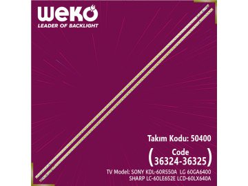 Led Backlight 60 INCH 7030PKG 68EA SET2