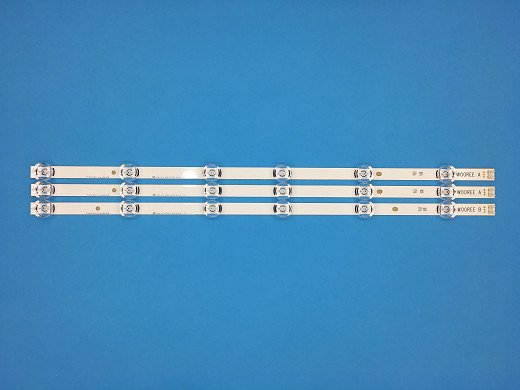 Диодни ленти комплект 3 бр/pcs AGF78400001 с лепенка за прикрепване