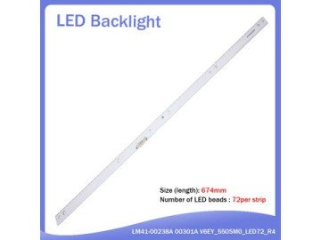 Диодна лента 1 бр/pc V6EY_550SMO_LED72_R4