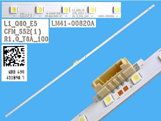 Диодни ленти комплект 2 бр/pcs  BN96-48109A 19Y Q60 STC550AZ8 3030F white 52EA