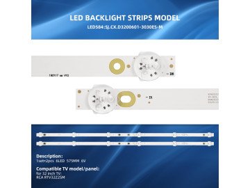 Диодни ленти комплект 2 бр/pcs SJ.CX.D32 CX32D06-ZC22AG-05