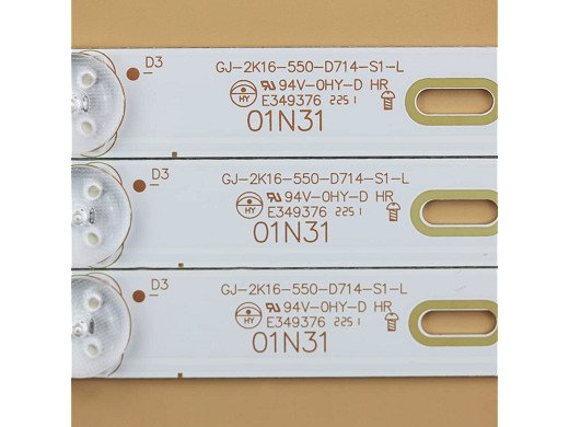 Диодни ленти комплект 14 pcs  TPT550U2 ,01N31 & 01N32  GJ-2K16-550-D714-V4-R
