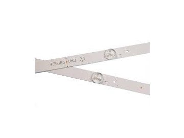 Диодни ленти комплект 3 бр/pcs 43' UHD 24EA ES-1008  с лепенка за прикрепване