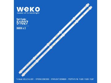 Led Backlight J.CX.D3200601-3030HS-M set2 51027