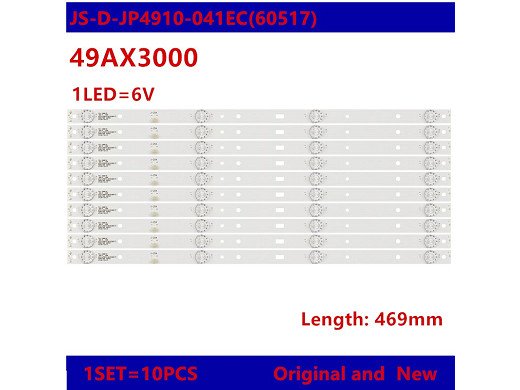 Диодни ленти комплект 10 бр/pcs JS-D-JP4910-041EC led323