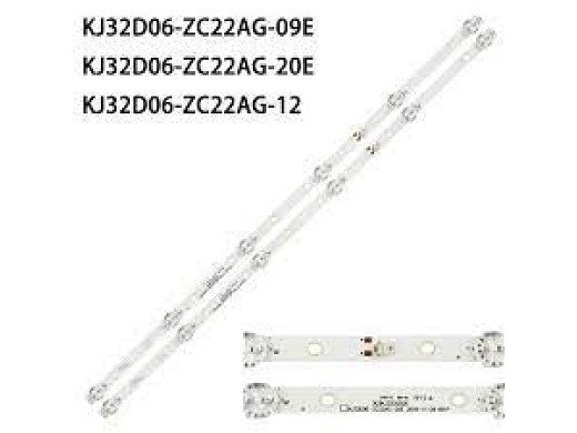 Диодни ленти комплект  2бр/pcs KJ32D06-ZC22AG-09 led819