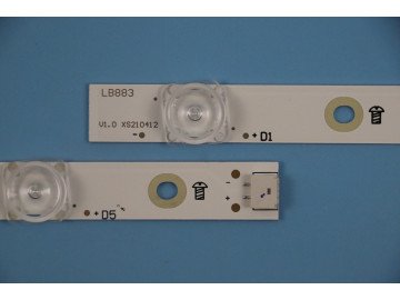 Диодни ленти комплект 10 бр/pcs LED883-884:LB-GM3030-GJ0D22555X10AN22-L/R-1-H