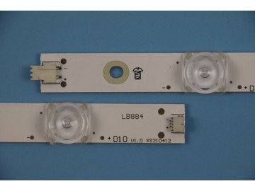 Диодни ленти комплект 10 бр/pcs LED883-884:LB-GM3030-GJ0D22555X10AN22-L/R-1-H