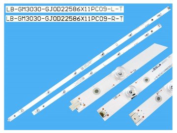 LED подсветка комплект LB-GM3030-GJ0D22586X11PC09-L-R SET-12