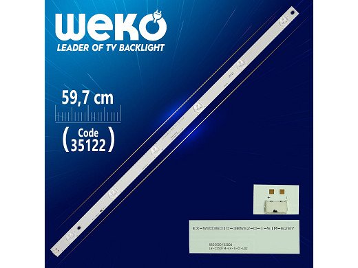 Диодна лента 1 бр/pc  LB-C550F14-E4-S-G1-LD2  , LB55036 V1