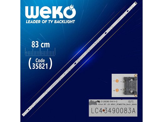 Диодна лента 1 бр/pc LG INNOTEK 43INCH DRT LED ARRAY_3PCM00778A_REV0.1_180419