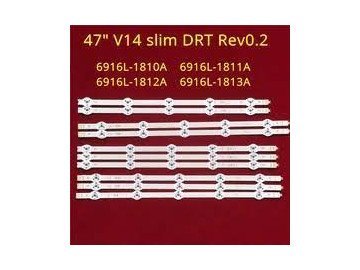 Диодни ленти комплект 10 бр/pcs 47" V14 Slim DRT Rev0.2