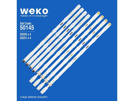 Диодни ленти комплект 8 бр./pcs  S_5JU6000_43_FL_L6/R5