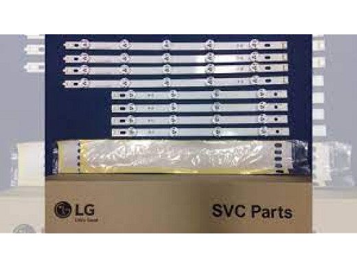 Диодни ленти комплект 8 бр/pcs AGF78840002,AGF79105801 с лепенки за прикрепване