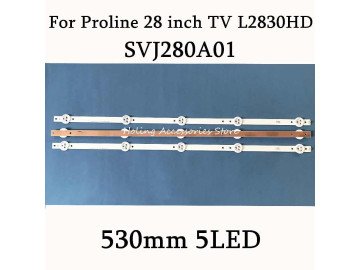 Диодни ленти комплект 3 бр.SVJ280A01_REV03_5LED_130402 +термолента