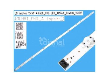 LED подсветка 1 (един) брой SSC_43INCH_FHD_A 43LH5 TYPE-A